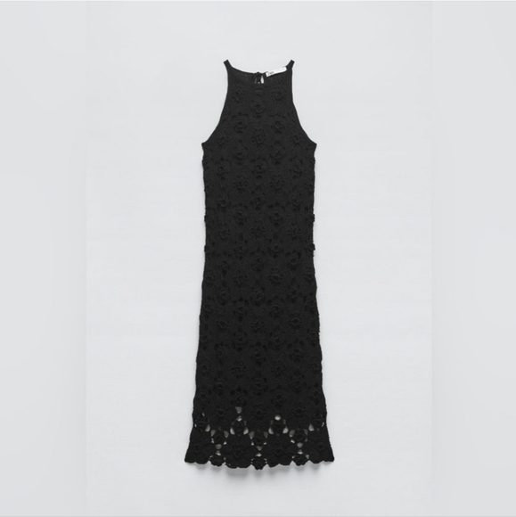 CROCHET KNIT DRESS SPECIAL EDITION SIZE XS-S - Picture 4 of 8